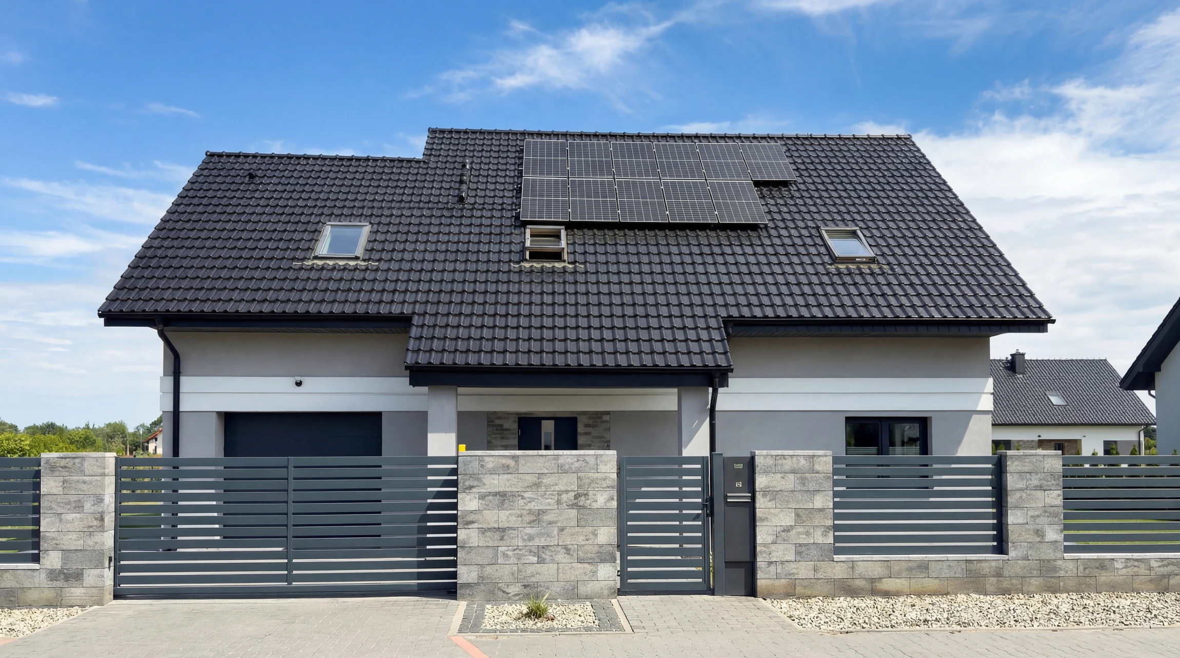 Trois professionnels de la construction en tenue de sécurité se serrant la main sur un chantier, symbolisant le travail d'équipe et la collaboration