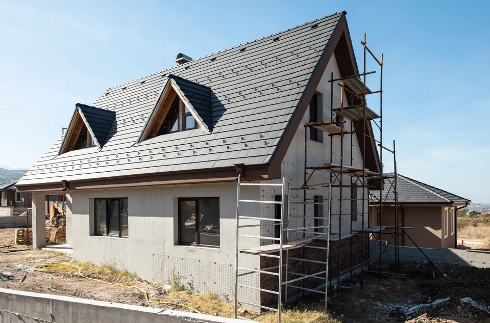 Résumé de l'encadrement du nouveau site de construction résidentielle